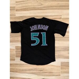 Mitchell & Ness Arizona Diamondbacks Randy Johnson 51 Jersey Black Mens 40
